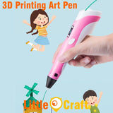 3D Drawing Pen  - Enhance Art and Imagination Skills — Random Color