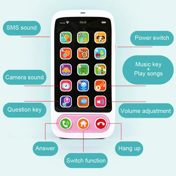 Kids Touch Screen Learning Phone – Educational Toy
