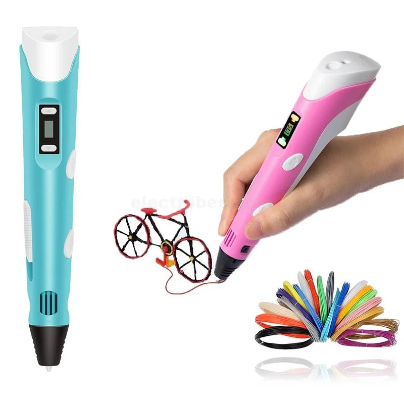 3D Drawing Pen  - Enhance Art and Imagination Skills — Random Color