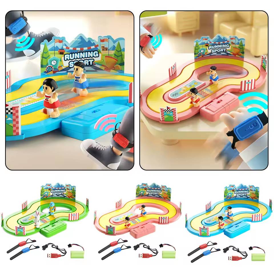 Interactive Motion-Sensing Racing Game (2 Player)