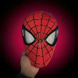 Realistic Spiderman Mask With Blinking Eyes + LED lights