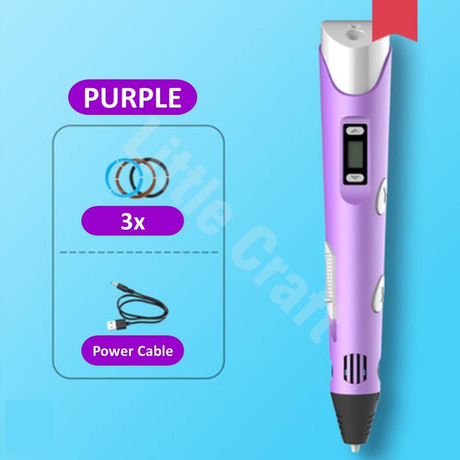 3D Drawing Pen  - Enhance Art and Imagination Skills — Random Color