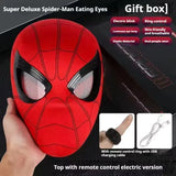 Realistic Spiderman Mask With Blinking Eyes + LED lights